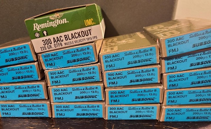 300 aac blackout subs *reduced to 400obo*