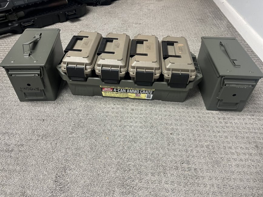 MTM Ammo and Metal Ammo Cans $35