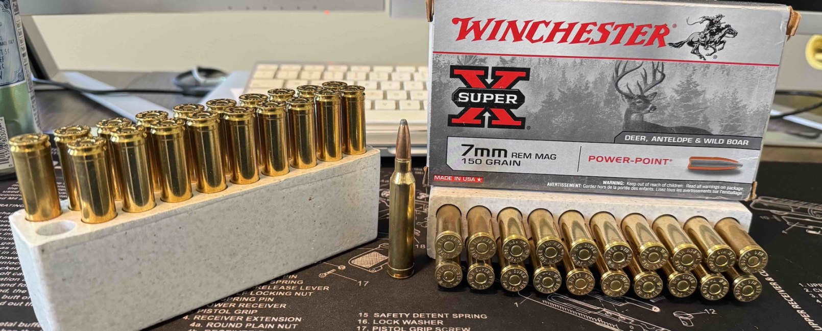 7mm Rem Mag - Winchester Super X 150gr Power Point