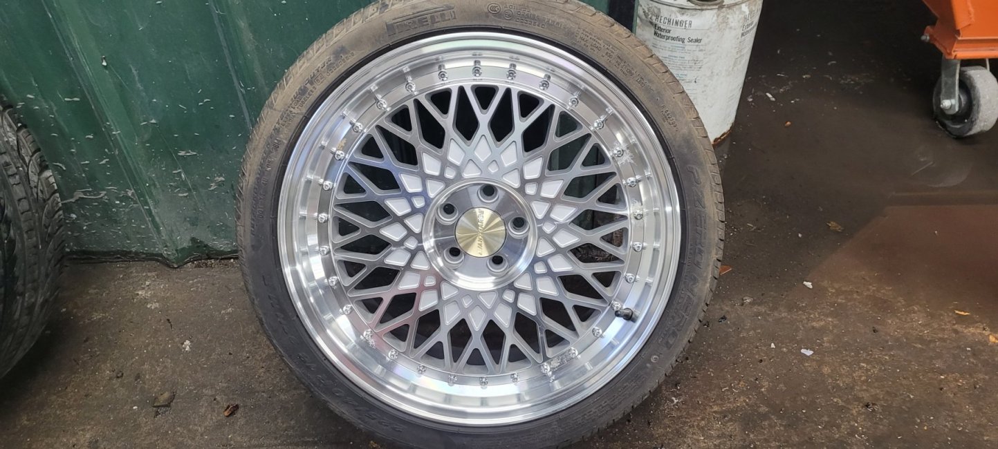 $500 Avant Garde BBS replica Wheels, 5x100 Wheels with Nitto Pzero tires