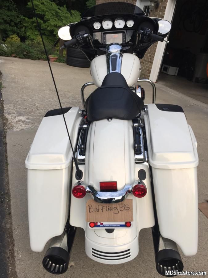 Extended bags and Bassani DNT pipes