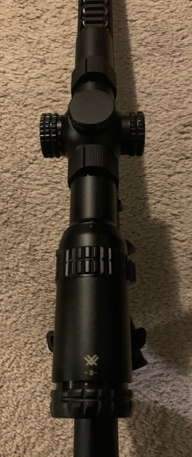 PENDING PAYMENT: Vortex Strike Eagle 1-6x LPVO with Aero Precision Ultralight Extended Scope Mount