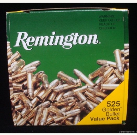 Remington 22lr 525 Golden Bullet 36gr.