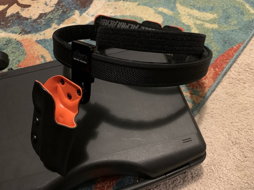 CZ Tactical Sport Orange 9mm with Red Hill Tactical Competition Belt/Holster Package