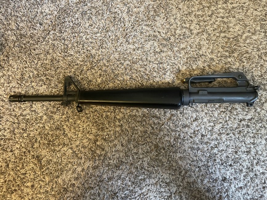 Colt M16A1 Complete Upper (w. DTI HBAR) + Stock & Grip