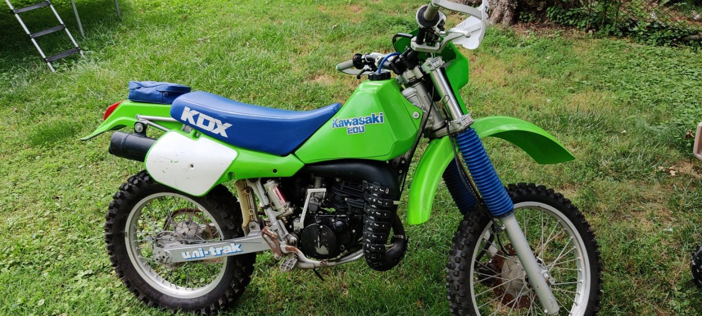 1987 Kawasaki KDX200