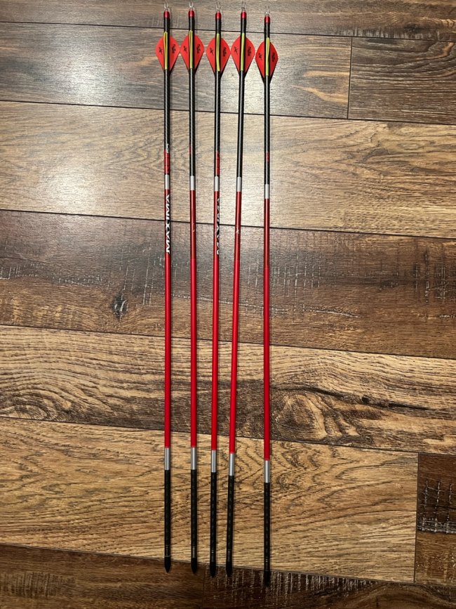 Carbon Express Maxima Red SD 350 arrows new (5)