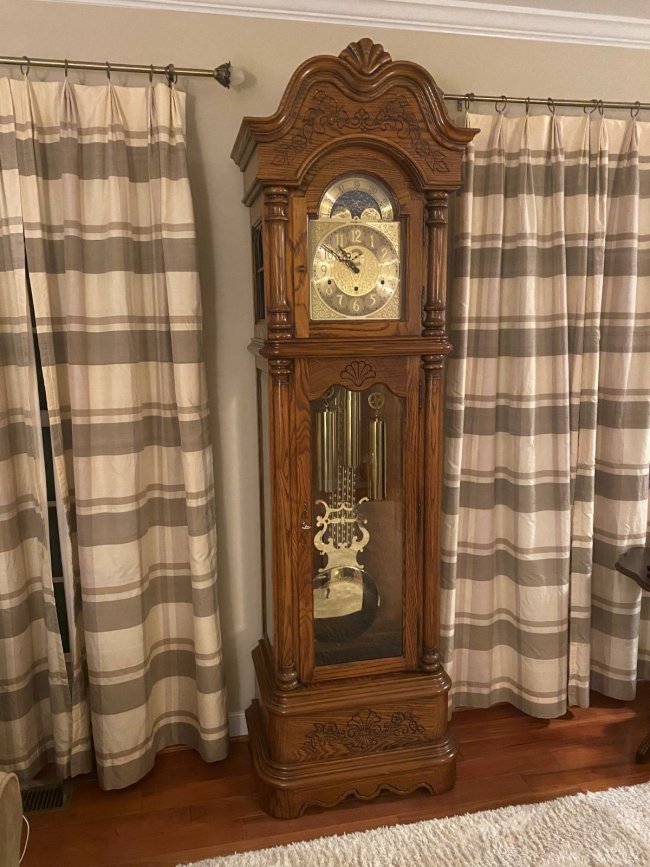 Howard-MIller Grandfather Clock - solid hardwood