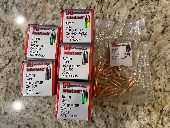 6mm bullets for sale