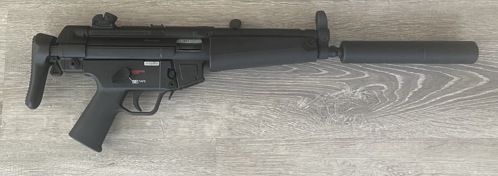HK MP5 .22 (2 versions) (Magazines also for sale)
