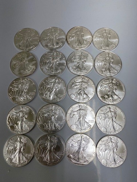 Silver Eagles/Sold
