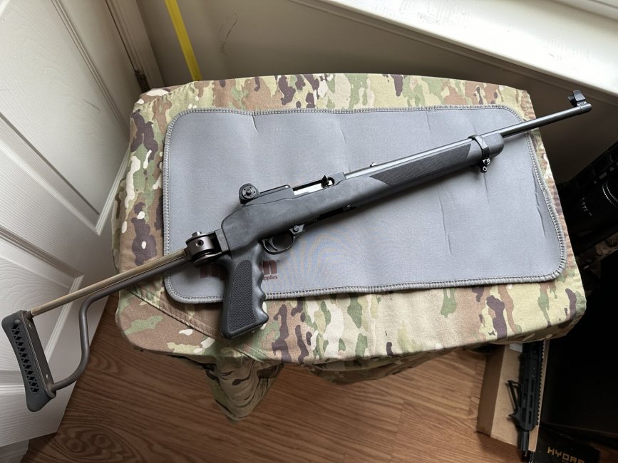 Ruger 10/22 with Rare Stock and Tech Sights