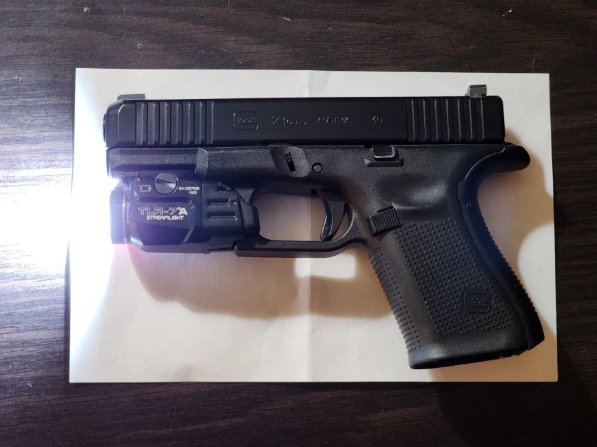 Glock 23 Gen 5 with extras  for M&P Shield plus