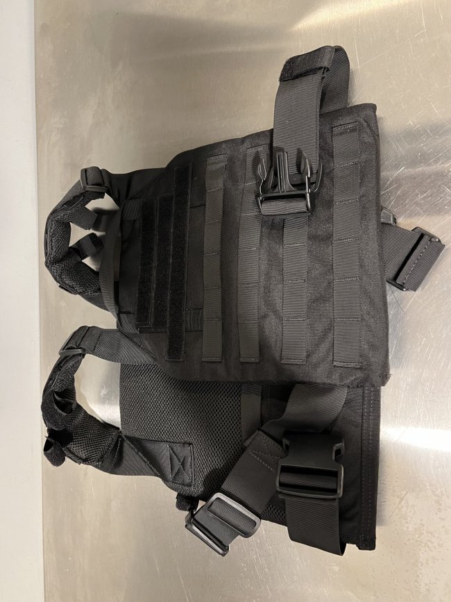 AR500 level III plates and carrier