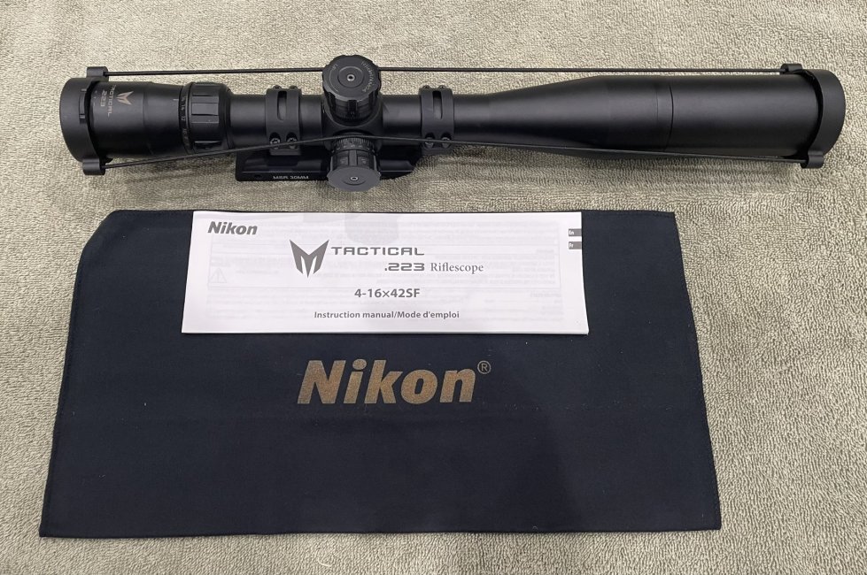 Nikon 4-16x42SF .223 Rifle Scope w/ Weaver Mount
