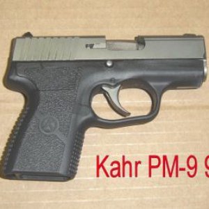 Kahr Pm-9 9mm