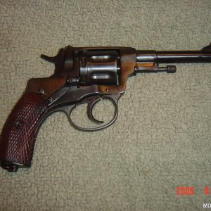 Nagant Revolver, M-1895 7.62mm - Ww2 Ishevsk