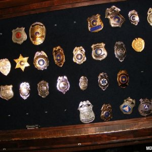 Police Badges From My Bil Paul's Collection
