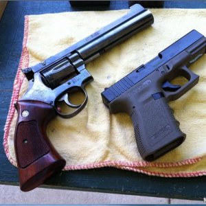S&w 10 Ppc And Glock 32