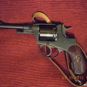 Nagant Pistol With .32 Cal. Cylinder