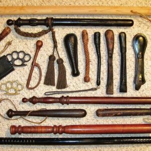 Old Police Weapons & Tools