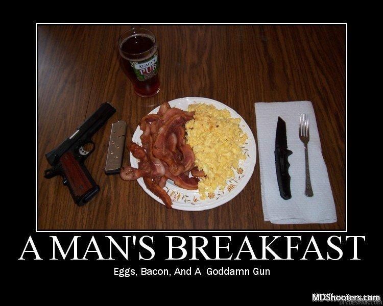 A Man's Breakfast