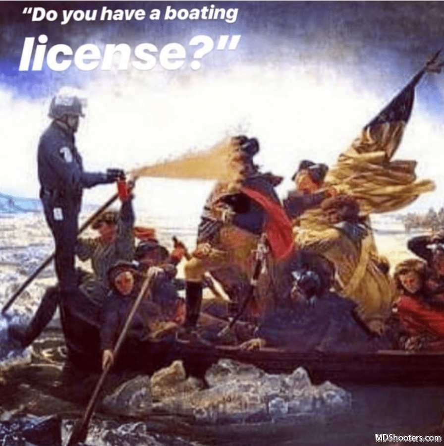 If George Washington Tried To Cross The Delware River Today.......