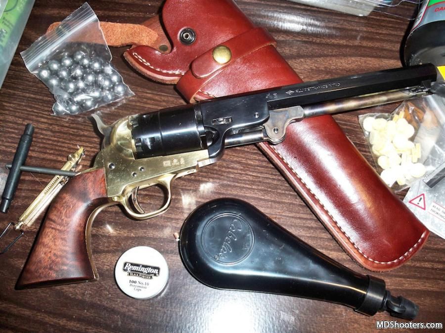 My Pietta 1851 Colt Navy Revolver