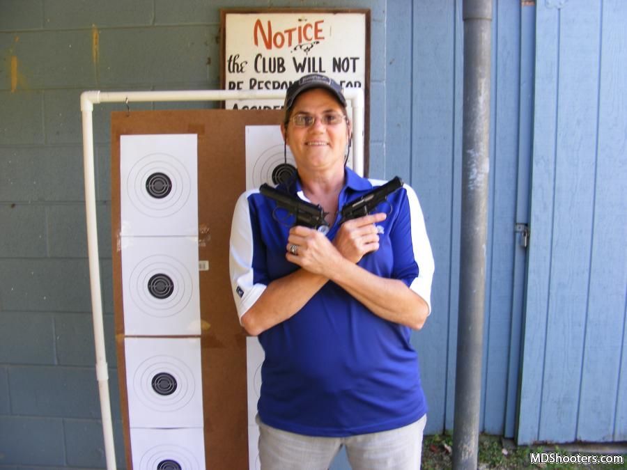 My Wife Chris At Delta Shoot With Her Cz's