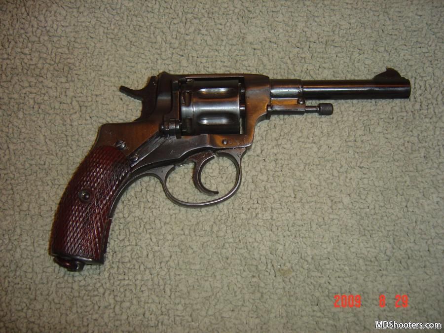 Nagant Revolver, M-1895 7.62mm - Ww2 Ishevsk