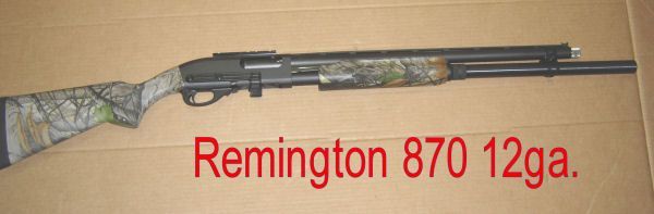 Remington 870 12ga.