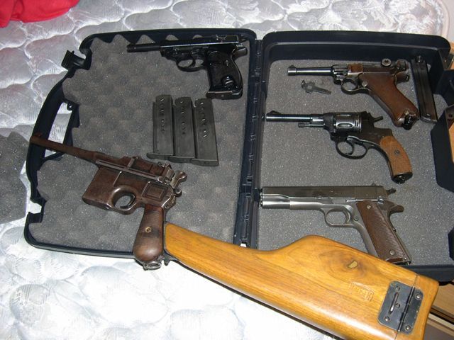 World War Ii Handguns