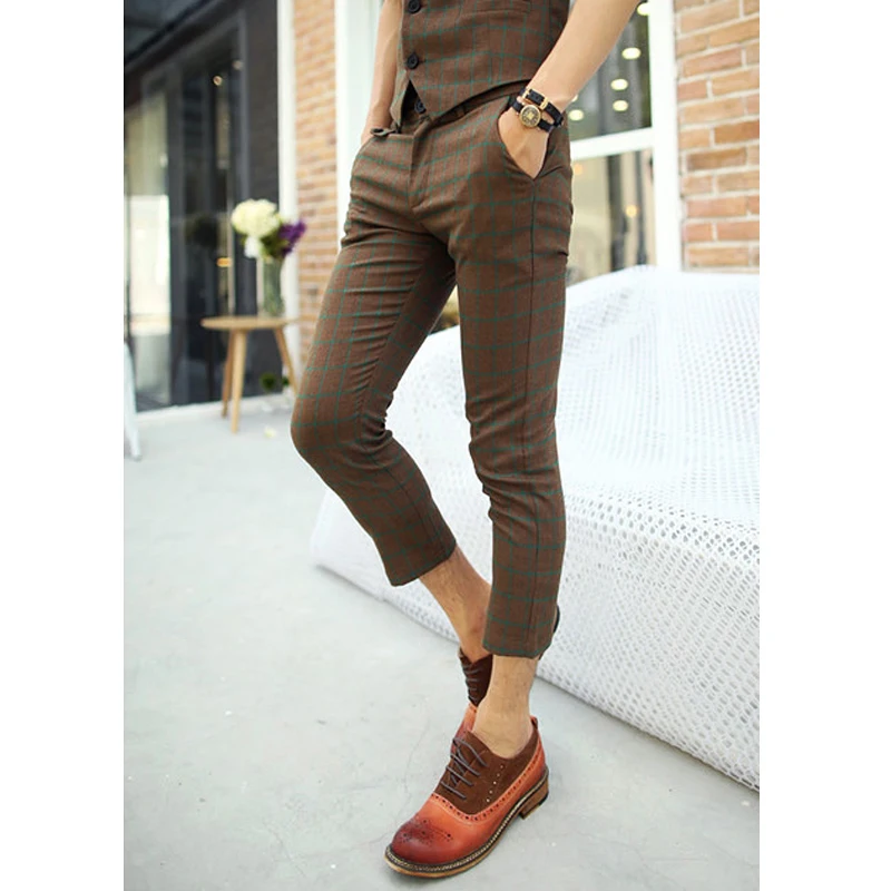 Men-s-Trendy-Hipster-Korean-Fashion-Brown-Plaid-Plaided-Casual-Capri-Cropped-Pants-Slim-Fit-Fitted.jpg